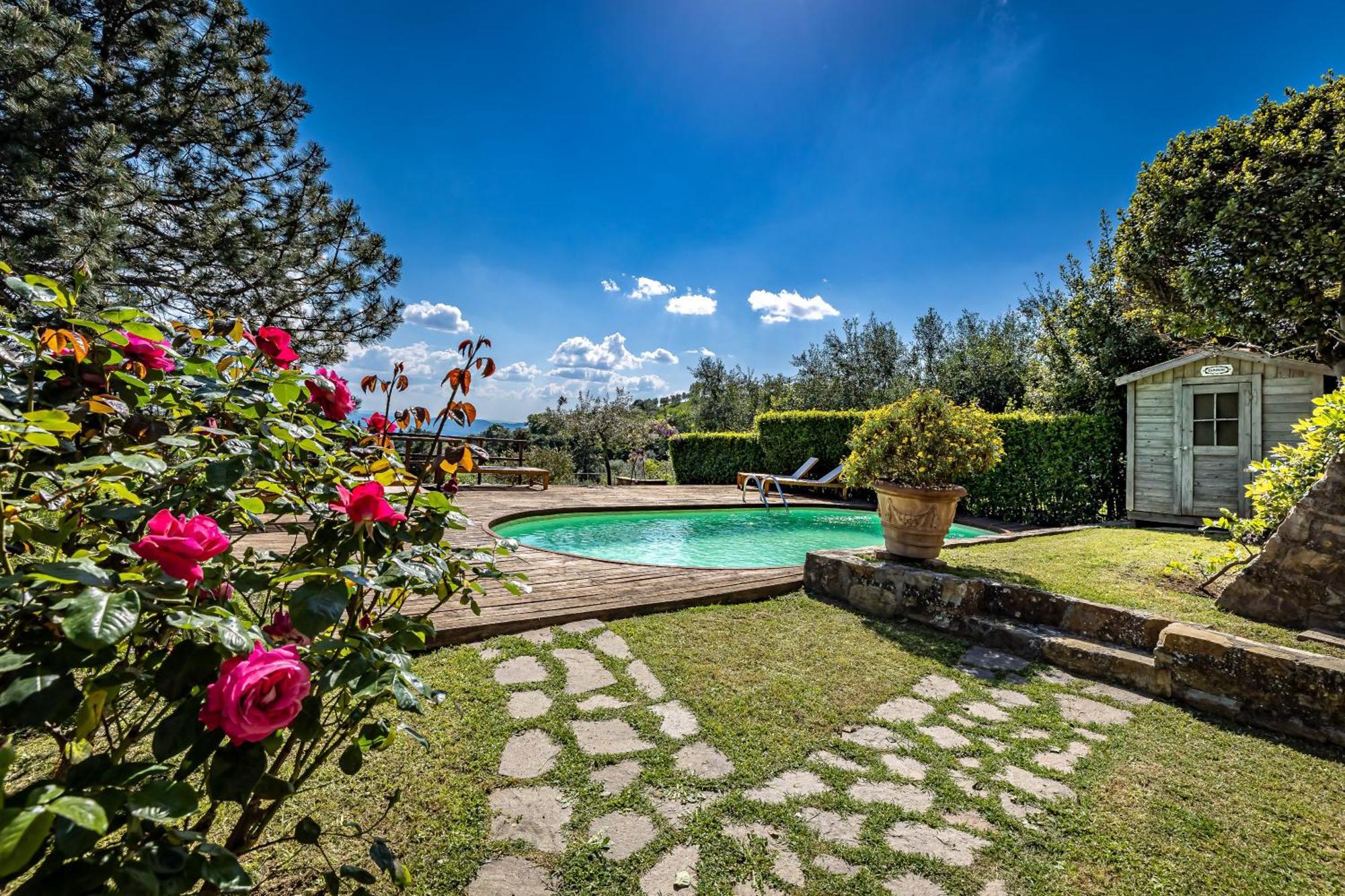 Bed Breakfast La Paggeria Trespiano Exterior foto